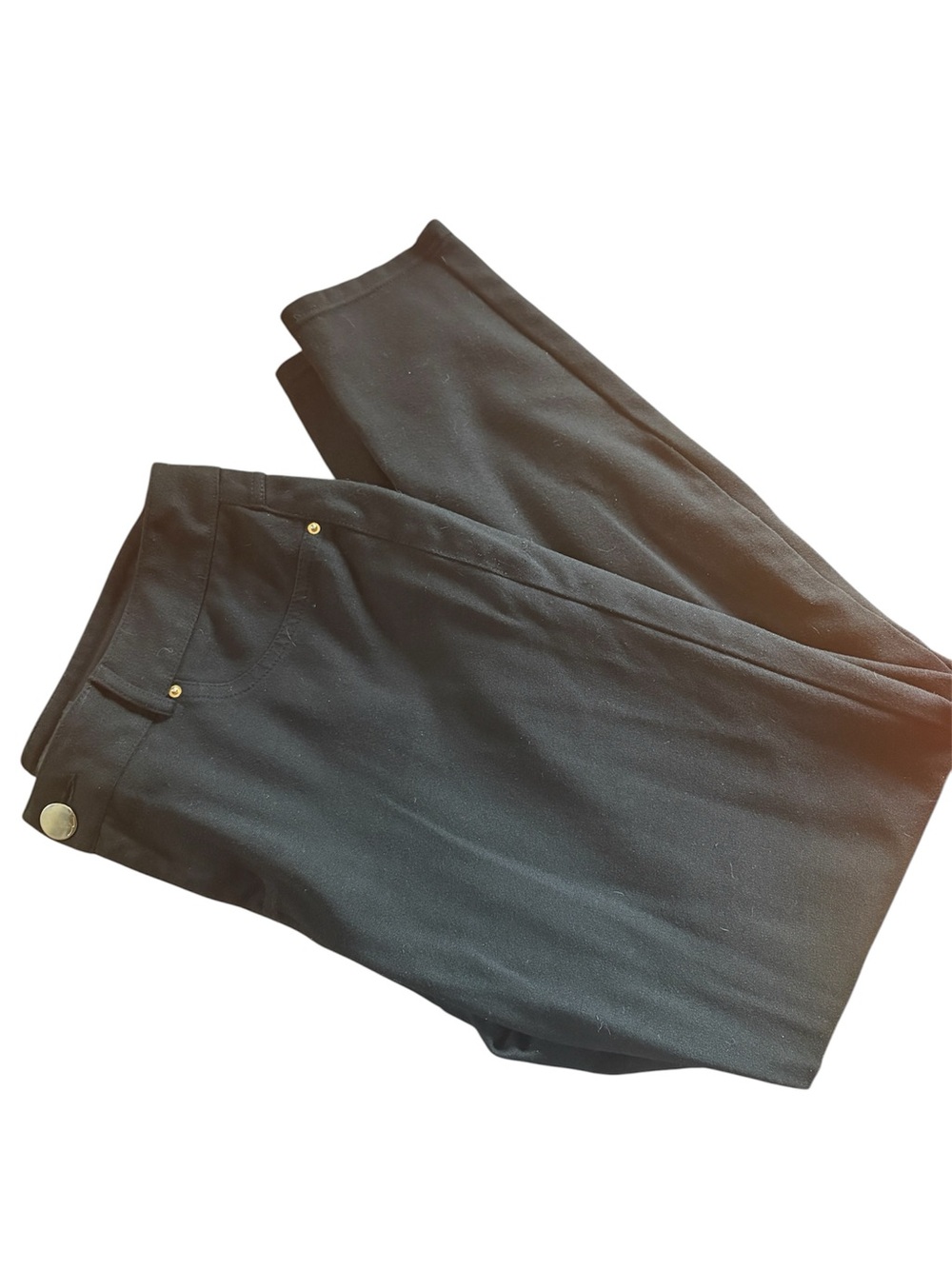 INC International Concepts Black Ankle Slim Pants